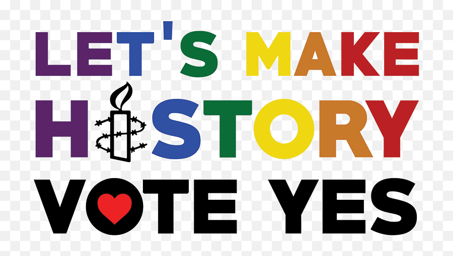 Marriage Equality Vote Yes Clipart - Lets Make History Emoji,I Voted Emoji