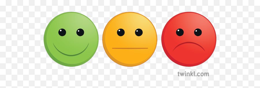 Traffic Light Smileys Illustration - Traffic Light Smiley Faces Emoji,Traffic Cone Emoji