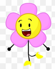 Bfdi Wallpaper 4k - Flower Happy Battle For Dream Island Emoji