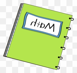 Clipart Of Math Mathematics And Notebooks - Png Download Transparent Emoji