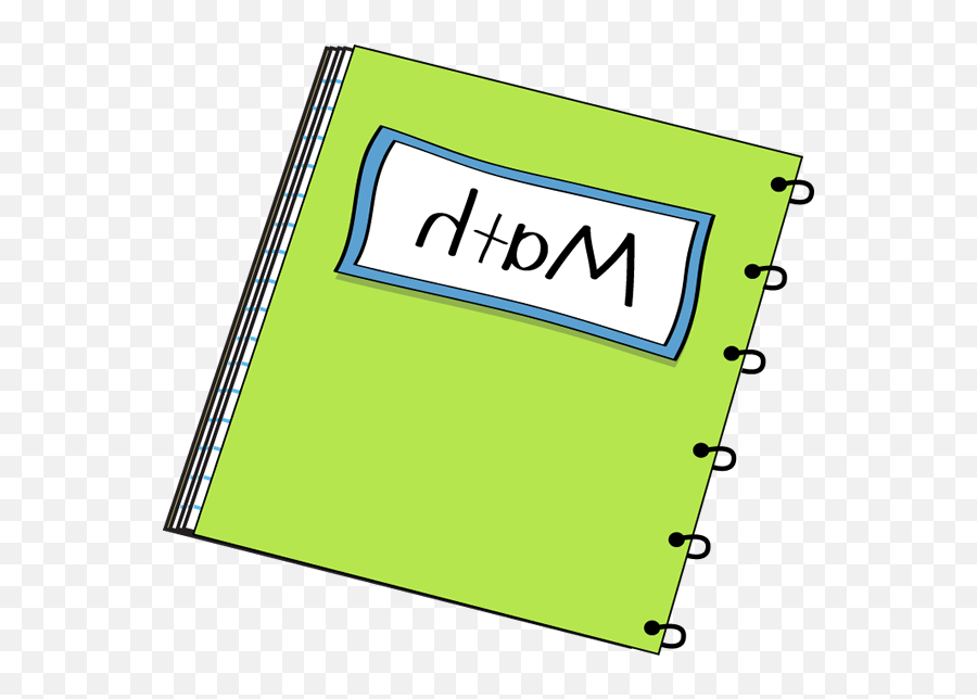 Clipart Of Math Mathematics And Notebooks - Png Download Transparent Math Notebook Png Emoji,Find The Emoji Notebook