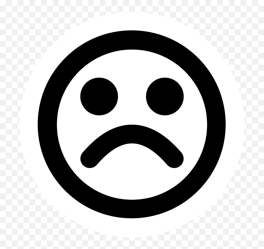 Free Frown Face Png Download Free Clip Art Free Clip Art - Sad Face Copyright Free Emoji,Frown Face Emoji