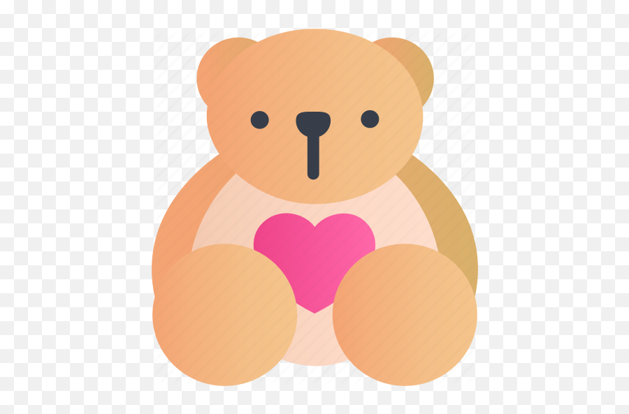 Bear Teddy Animal Cute Emoticon Smile Toy Icon - Download On Iconfinder Soft Emoji,Teddy Bear Emoticons