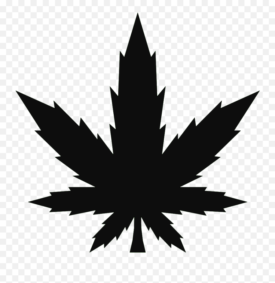 Marijuana Leaf Vector Png Emoji,Weed Emoji Iphone