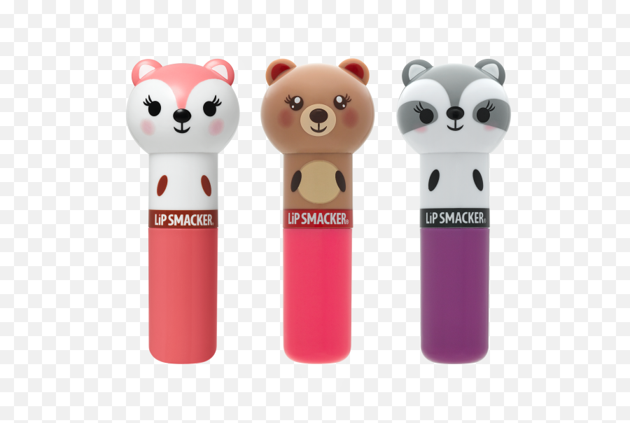 Lippy Pal Lip Balm Trio - Lip Smacker Lippy Pals Emoji,Raccoon Emoji