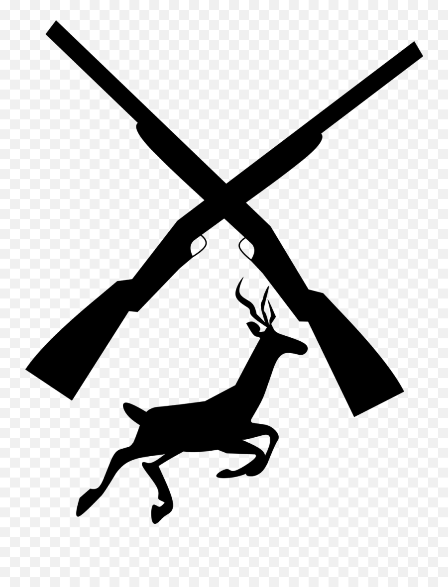 Hunt Logo Guns Animal Hunting - Hunting Logo Png Emoji,Gun And Star Emoji