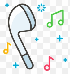 Download Headphone Emoji Icon - Kartell Masters Chair Cushions,Headphone Emoji