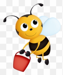 Honey Bee Cartoon - Bee And Honey Cl Art Emoji,Honey Bee Emoji