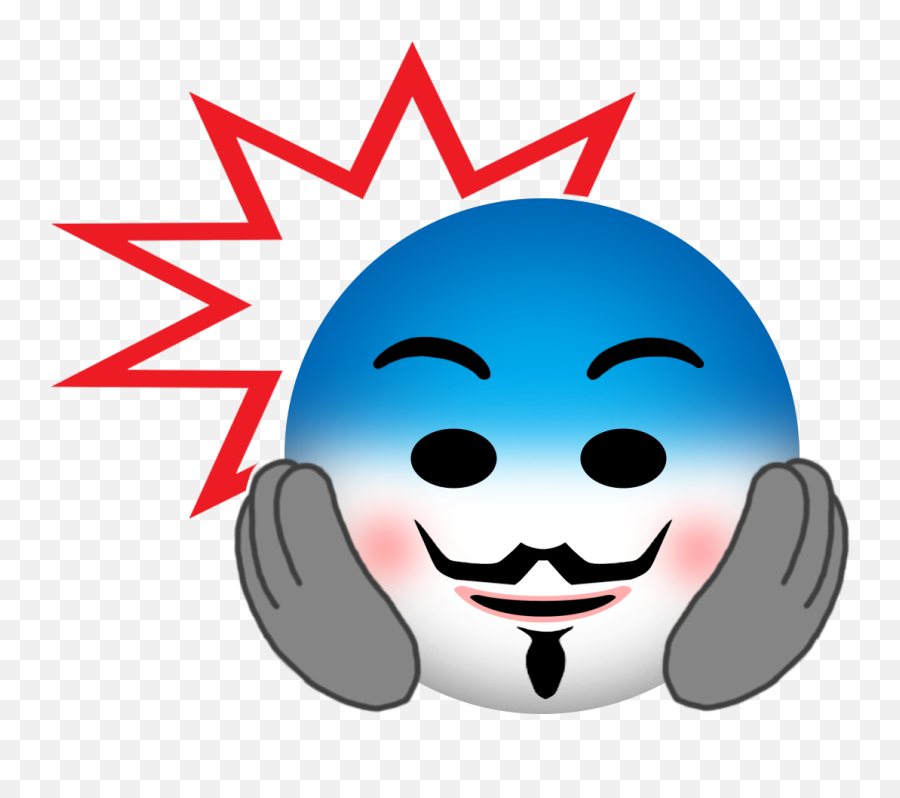 Anonymous Emoji - Anonymous Emoji,Bizcocho De Emoji