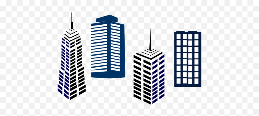 Real Estate Symbol Vector Clip Art - Building Cliparts Emoji,Real Estate Emojis