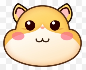 Hamster Face Emoji For Facebook Email Sms - Hamster Face Png,Paintbrush Emoji