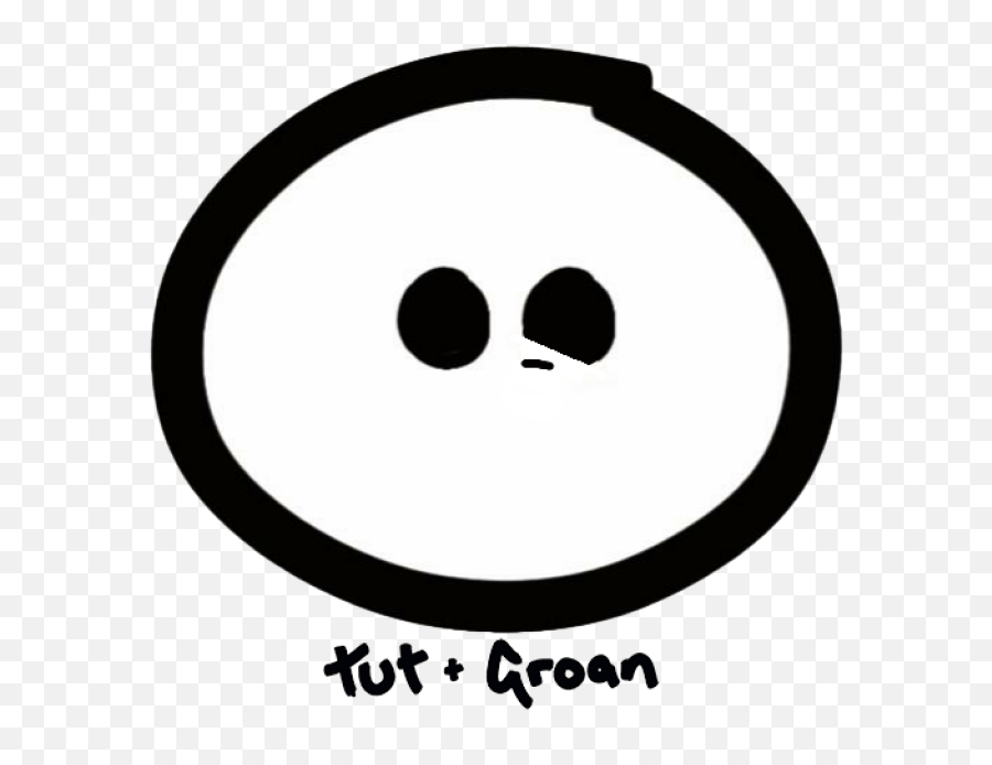 Tut And Groan - Smiley Emoji,Gag Emoticon
