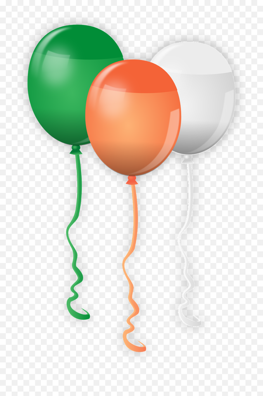 Balloons Ireland Irish Paddy Eire - Shamrock Balloons Clipart Transparent Background Emoji,Birthday Emoji Message