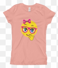 Emoji With Glasses Girls T
