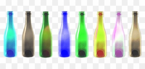 Drawing Vector Illustration - Glass Bottle Emoji