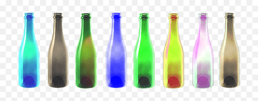Drawing Vector Illustration - Glass Bottle Emoji,Beer Ship Emoji