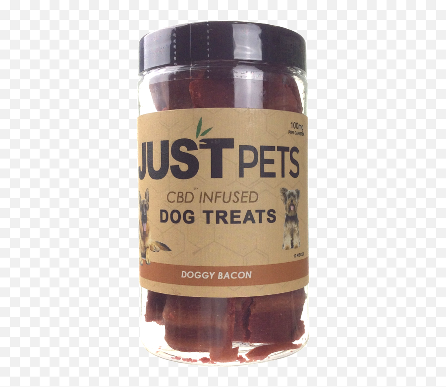 Just Cbd Dog Treats Doggy Bacon - Just Cbd Pets Dog Treats Beef Wrap Emoji,Doggy Emoji