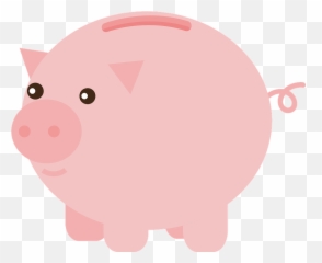 Piggy Bank Pork - Transparent Background Piggy Bank Clipart Emoji,Pig Money Emoji