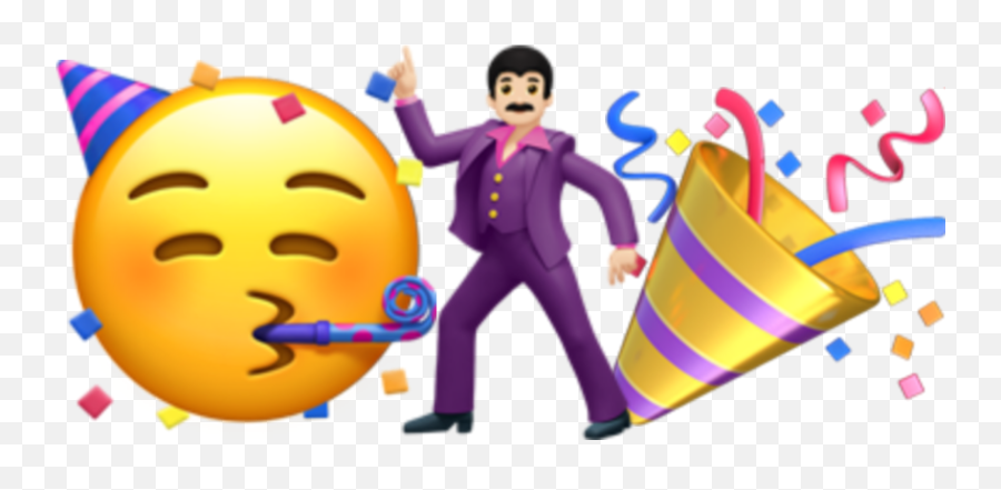 Emojicombo Party Partytime Celebrate - Party Emoji Png,Disco Emoji