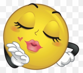 Mq Yellow Emoji Emojis Kiss - Emoji Gifs Love,Kiss Emoji
