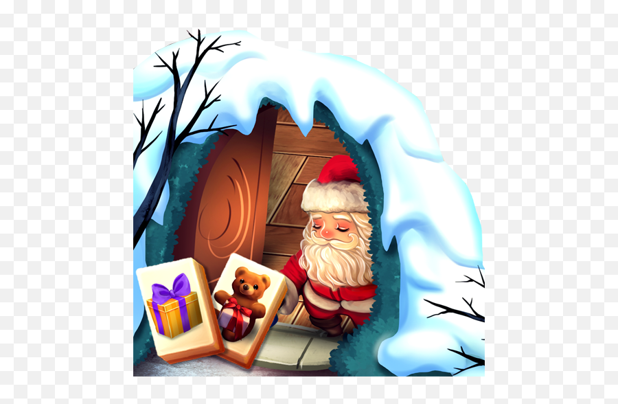 Download Christmas Mahjong Solitaire - Illustration Emoji,Mahjong Emoji