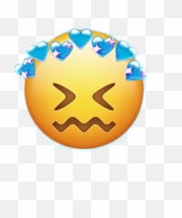 Emojiiphone Iphone Wow Heart Crownheart Cor - Transparent Background Png