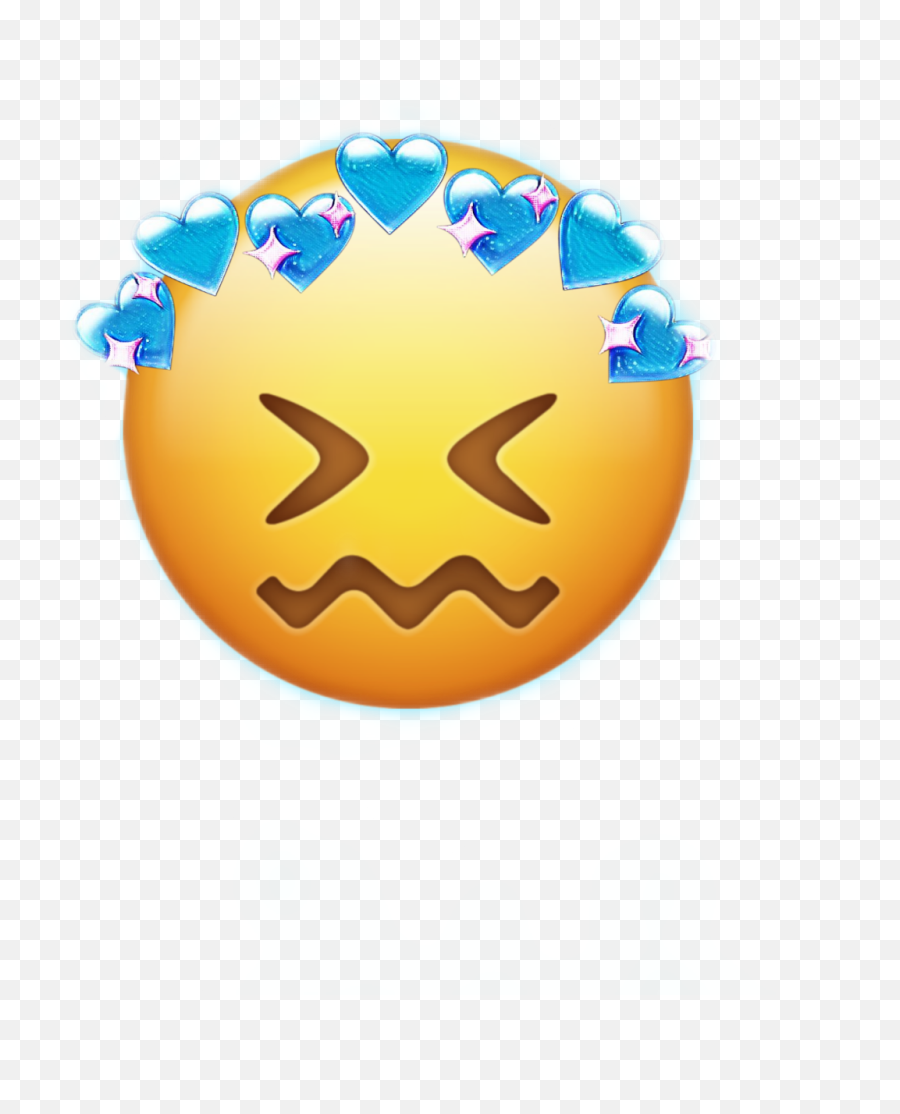 Emojiiphone Emoji Iphone Wow Heart Crownheart Crown Cor - Transparent Background Iphone Emoji Png,Emoji Wow