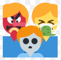 Clip Art Emoji,Man Skull Emoji