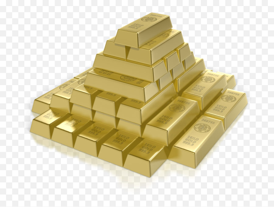 Gold Bar Pyramid - Gold Emoji,Gold Bar Emoji