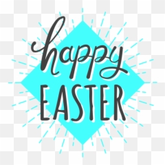 Happy Easter Blue Light Message - Graphic Design Emoji,Happy Easter Emoji