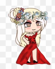 gachalife sexy dressedup Sticker by precious - Fictional Character Emoji