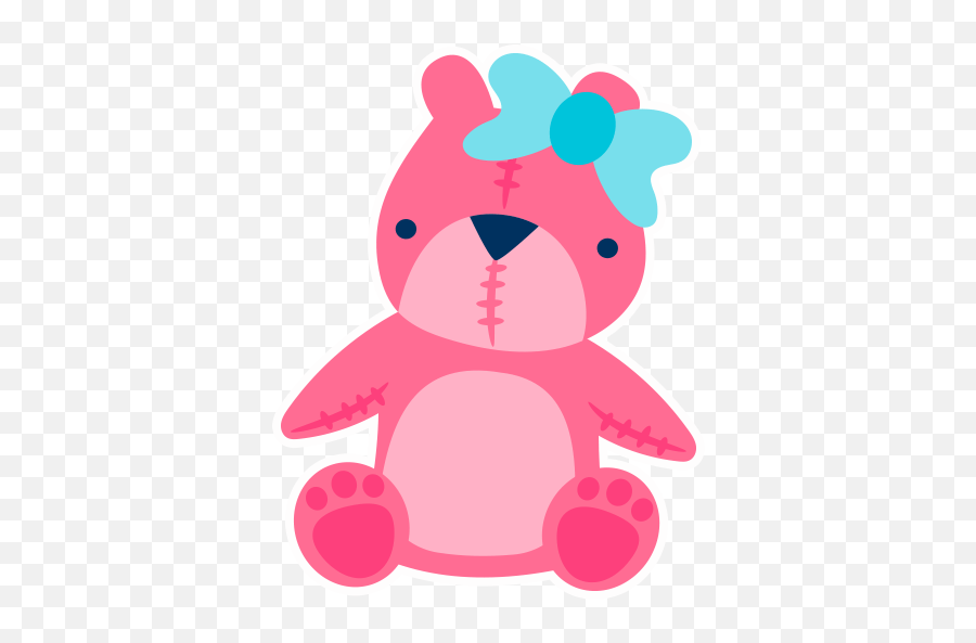 Toy Bear Kids Baby Boy Sticker By - Dot Emoji,Baby Boy Emoji