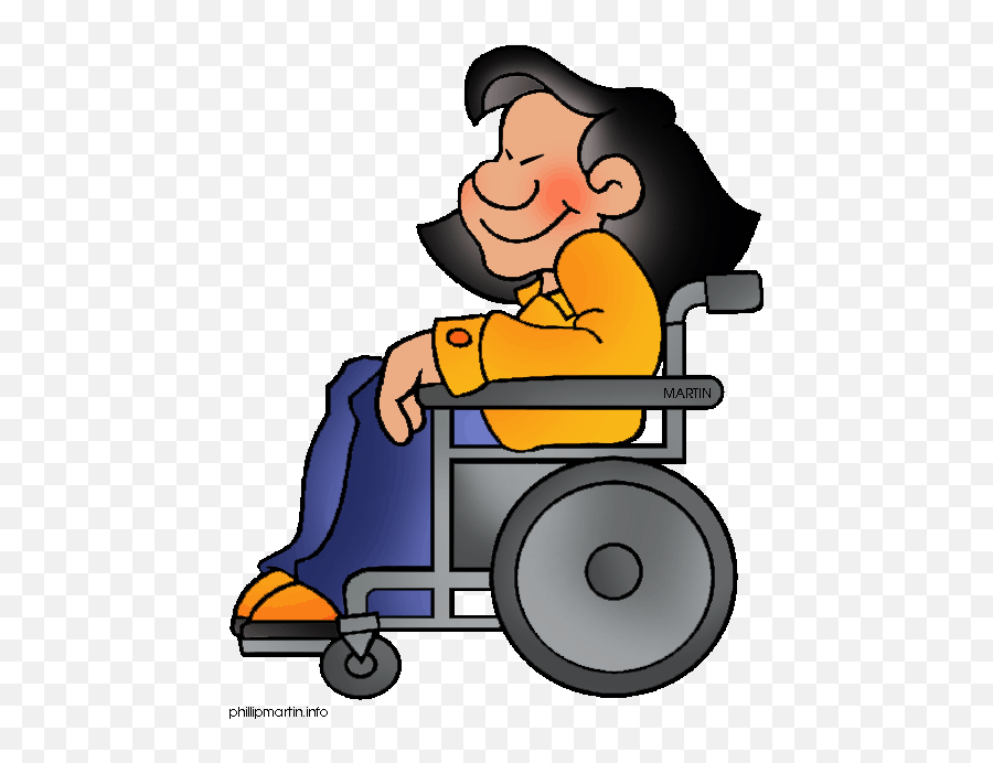 Wheelchair Clipart The Cliparts 2 - Girl Wheelchair Clip Art Emoji,Wheelchair Emoji