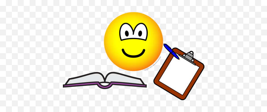 Emoticons Emofaces - Smile Studying Emoji,Letter Emoticons