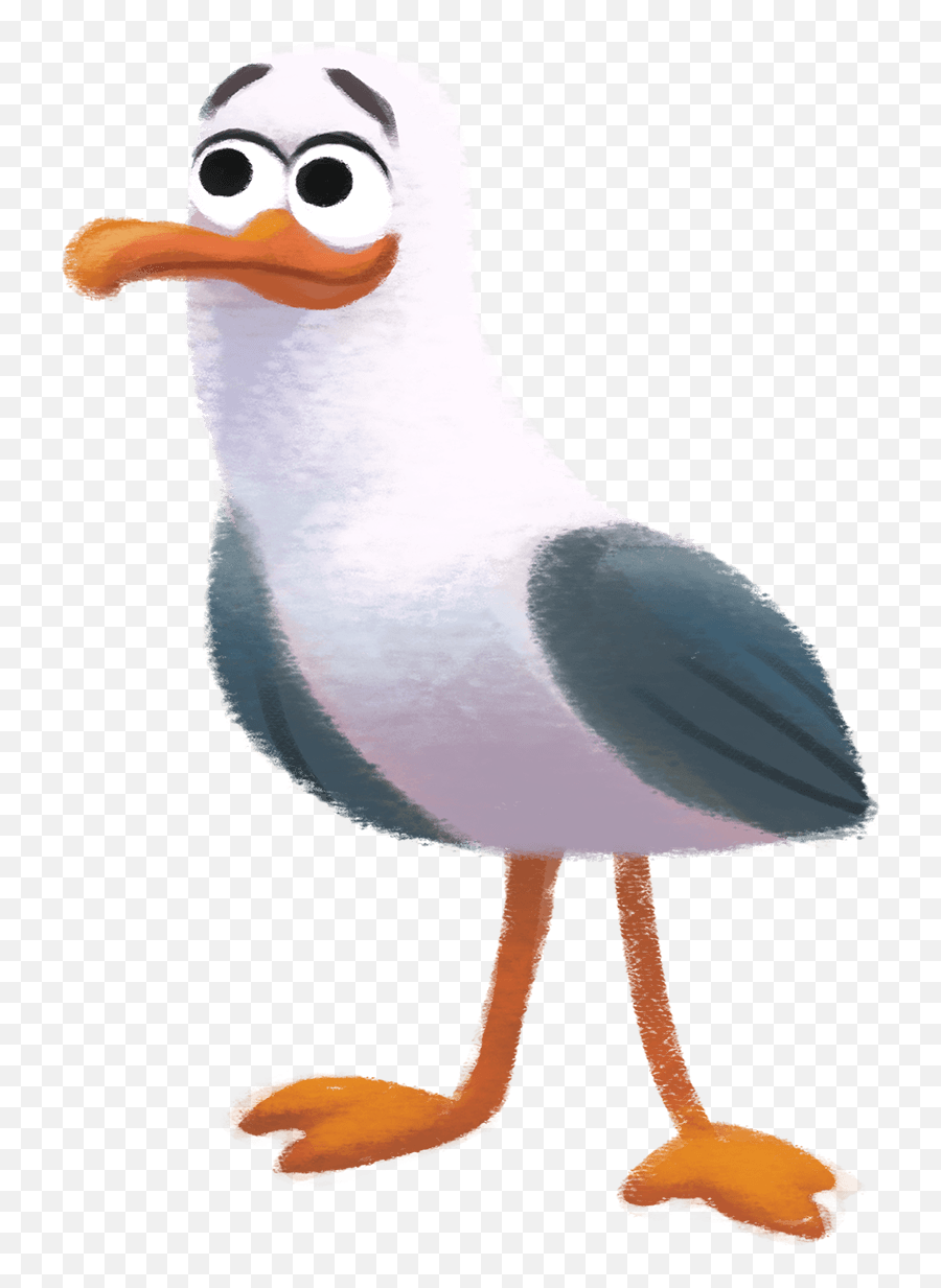 Olafs Summer Sticker Spree - Pixar Seagull Emoji,Seagull Emoji