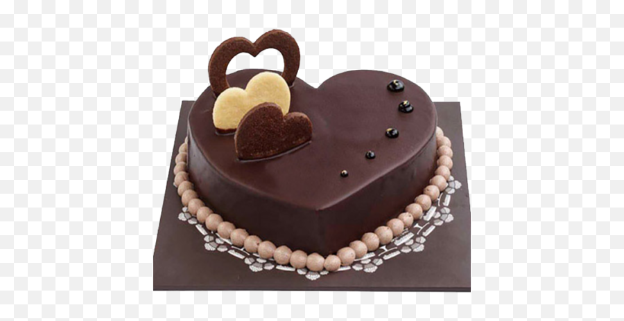 Buy Love You Cake Online - Chocolate Heart Shape Cake Emoji,Emoji Chocolates