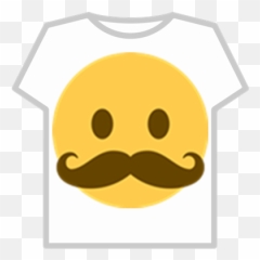 Moustache Emoji - Smiley,Is There A Mustache Emoji