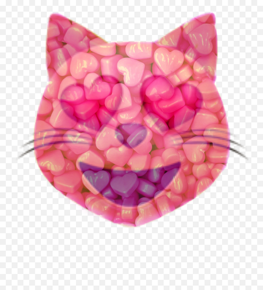 Love Cat Emoji Loveemoji Hearts Love - Candy,Cat Love Emoji