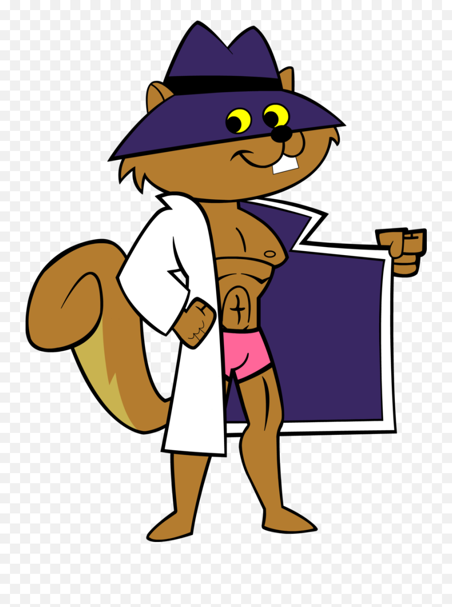 Secret Squirrel Cartoon Emoji,Squirrel Emoji Android