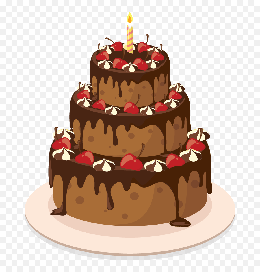 Cake Silhouette - Chocolate Cake Emoji,Emojis Cakes