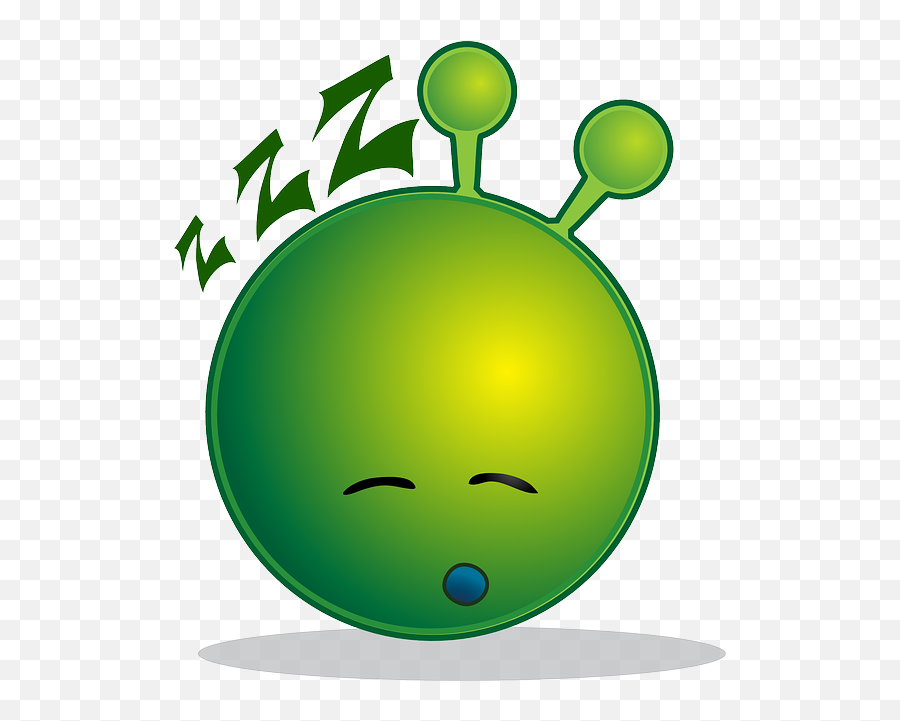 Alien Smiley Sleepy - Sleepy Alien Emoji,Alien Emoticons