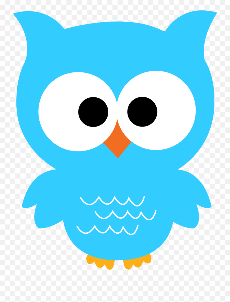 Emotions Clipart Owl Emotions Owl - Blue Owl Clipart Emoji,Cute Emotions