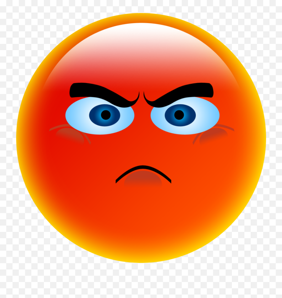 Mq Red Angry Emoji Emojis - Transparent Background Angry Emoji,Angry Emoji