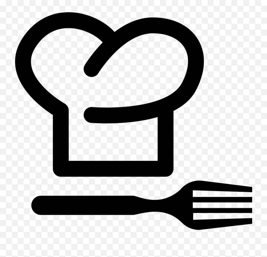 Fork Clipart Pink Chef Hat - Recetas De Cocina Png Emoji,Chef Hat Emoji