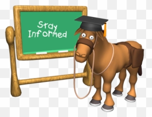 Smart Horse Clipart - Emoji