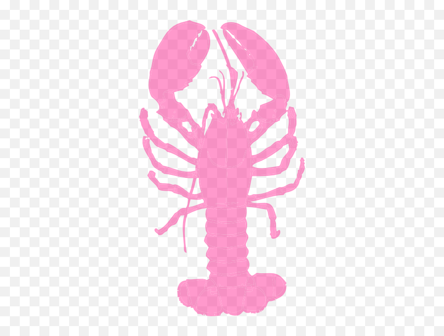 Pink Lobster Clip Art At Clker Vector Clip Art - Pink Lobster Clipart Emoji,Lobster Emoji