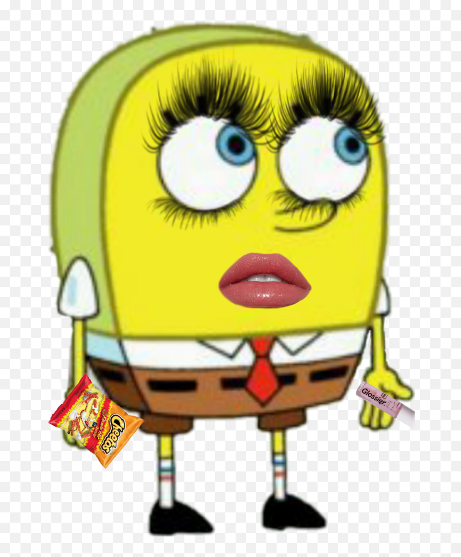 Spongebob Hotcheetos - Sticker By Kyshia Spongebob Meme Smooth Emoji,Spongebob Emoticon