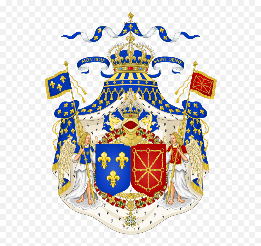 Grand Royal Coat Of Arms Of France Navarre - French Monarchy Emoji,Haiti Flag Emoji