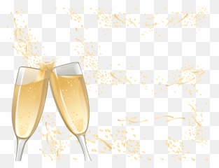 Champagne glass Yellow - Celebration toast png download Wine Glass Png Emoji