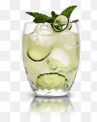 Cointreau Cucumber Mint Fizz - Cocktail Emoji